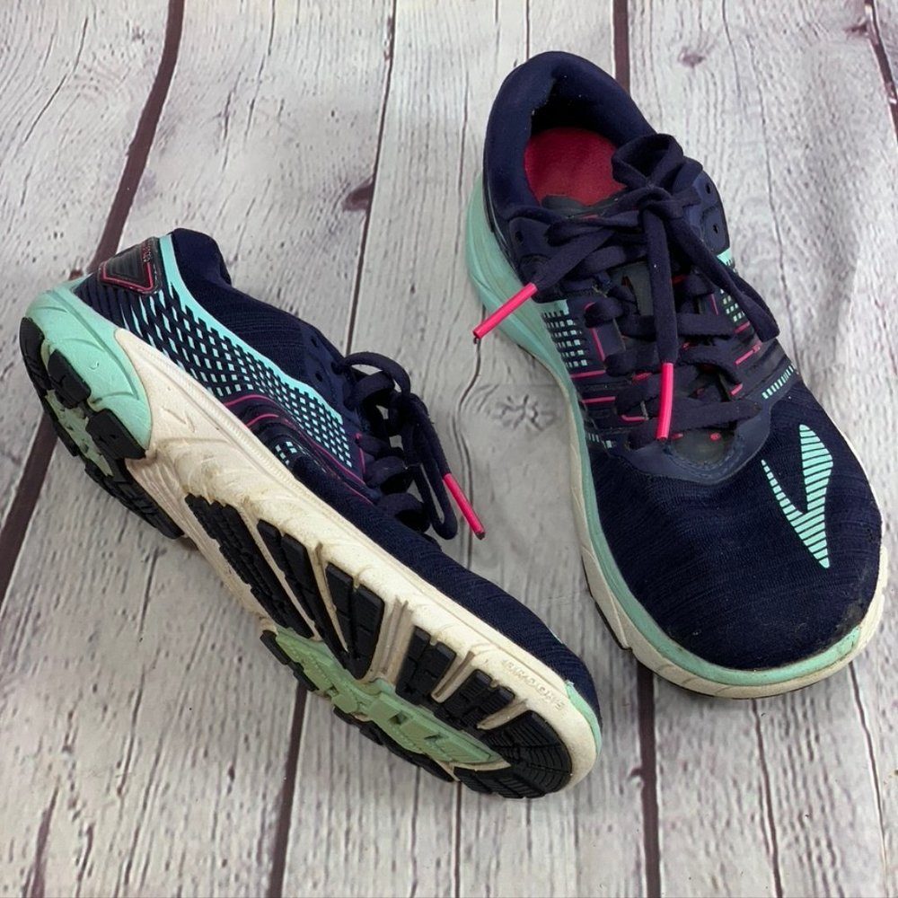 Brooks Pure Cadence 6 Running Shoes Blue/Pink/Aqua